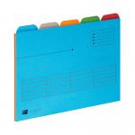 Oxford 5 Tabbed Folder A4 Assorted (5 Pack) 100330160 BX03265