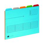 Oxford 5 Tabbed Folder A4 Assorted (5 Pack) 100330160 BX03265