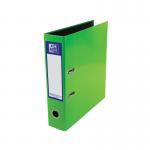 Oxford 70mm Lever Arch File Laminated A4 Green 400107389 BX04045