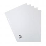 Elba 5-Part Divider 160gsm Manilla Multipunched A4 White 100204880 BX05693