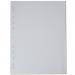 Elba 10-Part Divider 160gsm Manilla Multipunched A4 White 100204881 BX05695