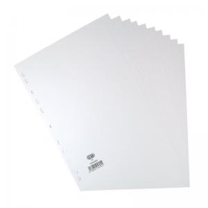 Elba 10-Part Divider 160Gsm Manilla Multipunched A4 White 100204881
