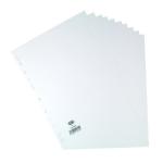 Elba 10-Part Divider 160gsm Manilla Multipunched A4 White 100204881 BX05695
