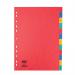 Elba January - December Pressboard Index A4 400007517 BX06172