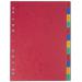 Elba January - December Pressboard Index A4 400007517 BX06172