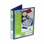 Elba Panorama 25mm 4 D-Ring Presentation Binder A4 Blue (6 Pack) 400008415 BX06527