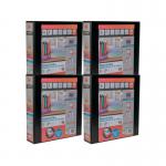 Elba Panorama 50mm 4 D-Ring Presentation Binder A4 Black (Pack of 4) 400008430 BX06545