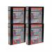 Elba Panorama 50mm 4 D-Ring Presentation Binder A4 Black (Pack of 4) 400008430 BX06545