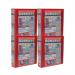 Elba Panorama 50mm 4 D-Ring Presentation Binder A4 Red (Pack of 4) 400008432 BX06551