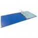 Elba Panorama 65mm 4 D-Ring Presentation Binder A4 Blue (4 Pack) 400008675 BX06729