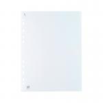 Oxford Quick in Punched Pockets A4 Clear (Pack of 100) 400012939 BX08122