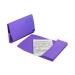 Elba Document Wallet Full Flap Foolscap Purple (Pack of 50) 100090253