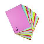 Elba A-Z Card Dividers A4 Assorted 400021450 BX11956