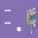 Elba 70mm Lever Arch File Plastic A4 Purple 100202167 BX13909