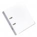 Elba 70mm Lever Arch File Plastic White A4 100102160 BX145007