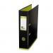 Elba MyColour A4 Black and Lime Lever Arch File 100081036