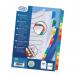 Elba A4 Extra-Wide Mylar Multi-Coloured Index 1-10 100204626 BX15761