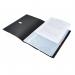 Elba Black n Red Display Book 20 Pocket A4 400050725 BX18147