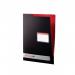 Elba Black n Red Polypropylene L Folder A4 (Pack of 5) 400051533 BX18734