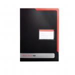 Elba Black n Red Polypropylene L Folder A4 (Pack of 5) 400051533 BX18734
