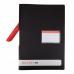 Elba Black n Red Polypropylene Clip File A4 (Pack of 5) 400063613 BX19631