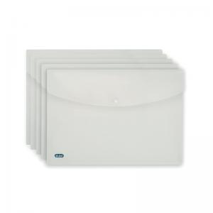 Elba Snap Wallet A4 Clear 5 Pack 400123618 BX24731