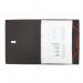 Elba Black n Red 4-Ring Binder 16mm A4 Black 400078863 BX34181