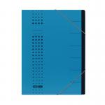 Elba Chic Heavyweight Organiser File 7 Part A4 Blue 400002020 BX42100