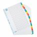 Oxford Index A-Z A4 26 Tab Strongline 170g Assorted 100204600 BX65819