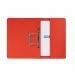Elba Spring Pocket File 320gsm Foolscap Red (Pack of 25) 100090278 BX70758