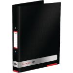 2 x Black n Red 25mm Ring Binder (Durable board covered with non-tear, laminated paper) BX810413 BX810413