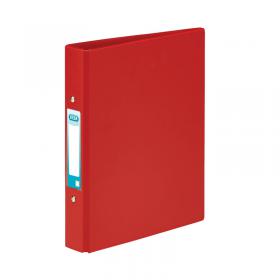 Elba 25mm 2 O-Ring Binder A5 Red Pack of 10 100082444 BX96891