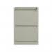 Bisley 2 Drawer Filing Cabinet Lockable 470x622x711mm Goose Grey BS2EGY BY00497