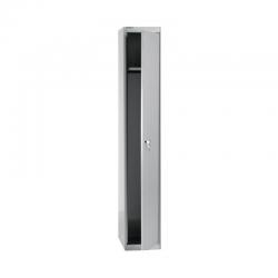 Bisley 1 Door Locker 305x305x1802mm Goose Grey CLK121 GOOSE BY08945