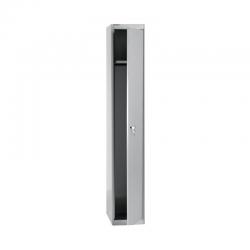 Bisley 1 Door Locker 305x305x1802mm Goose Grey CLK121 GOOSE BY08945