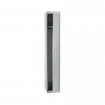Bisley 1 Door Locker 305x457x1802mm Goose Grey CLK181 GOOSE BY09215
