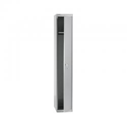 Bisley 1 Door Locker 305x457x1802mm Goose Grey CLK181 GOOSE BY09215
