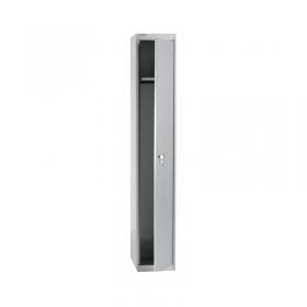 Bisley 1 Door Locker 305x457x1802mm Goose Grey CLK181 GOOSE BY09215