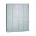 Bisley 6 Door Locker 305x457x1802mm Goose Grey CLK186 GOOSE BY09217