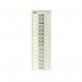 Bisley 15 Multidrawer Filing Cabinet A4279x380x860mm Chalk White BY15308 BY15308