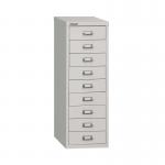 Bisley 9 Multidrawer Cabinet A4 290x420x860mm Grey H399NL-073 BY16447