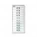Bisley 10 Multidrawer Cabinet A4 279x380x590mm Chalk White BY19660 BY19660