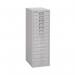 Bisley 15 Multidrawer Filing Cabinet A4290x420x870mm Grey H3915NL-073 BY31067