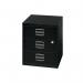 Bisley 3 Drawers Home Filing Cabinet A4 413x400x525mm Black BY33938 BY33938