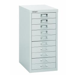 Bisley 10 Multidrawer Cabinet A4 300x430x600mm Grey H2910NL-073 BY36939