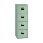 Bisley 4 Drawer Home Filing Cabinet A4 413x400x1282mm Grey BY37874 BY37874