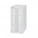 Bisley 10 Multidrawer Cabinet 279x380x590mm Silver BY40500 BY40500