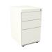 Bisley Note Pedestal Free Standing 2 Stationery 1 Filing Drawer Chalk White BY42018