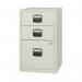 Bisley 3 Drawer Filing Cabinet A4 413x400x672mm Goose Grey PFA3-87 BY59269