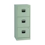 Bisley 3 Drawers Filing Cabinet A4 413x400x1015mm Grey BY60794 BY60794